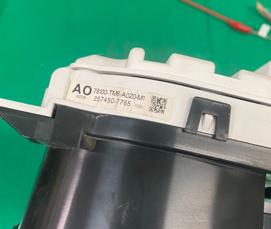 Cuadro velocímetro Honda Insight 2010-2011 80 k millas 78100-TM8-A020-M1 Foto 2 de 3