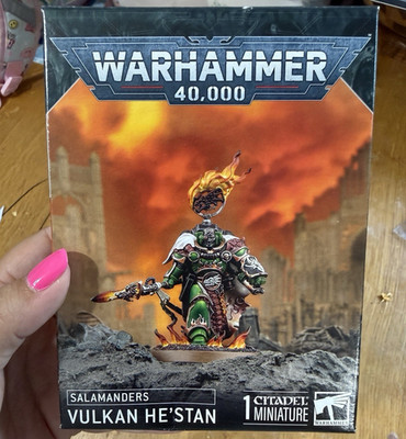 Citadel Miniatures Warhammer 40K Salamanders Vulkan He stan Single Mini 55-58