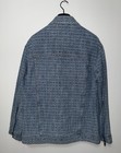 Givenchy Men's Blue 4G Embossed Zip-Up Denim Jackets  Men’s XS Oversized — photo 3