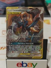 Lucario & Melmetal GX (120/214) Unbroken Bonds Tag Team Holo Rare Pokemon Card! on eBay