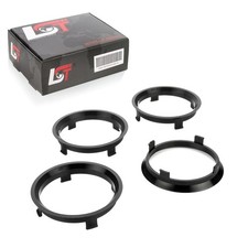 4x Zentrierringe Orange für Alufelgen Radnabe Ø 67,1 mm - Ø 72,6 mm für KIA PKW