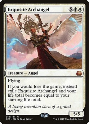 MTG Magic the Gathering Exquisite Archangel (18/201) Aether Revolt LP