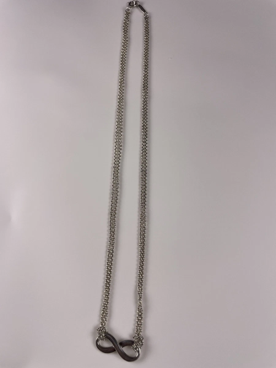 Tiffany Infinity Necklace for sale - eBay