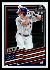2026 Panini Prizm Stars & Stripes USA Baseball - #53 Ace Reese