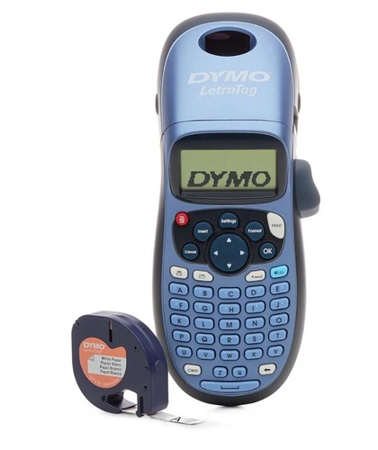 DYMO Label Maker 1 Labeling Tapes | LetraTag 100H Handheld Label Maker