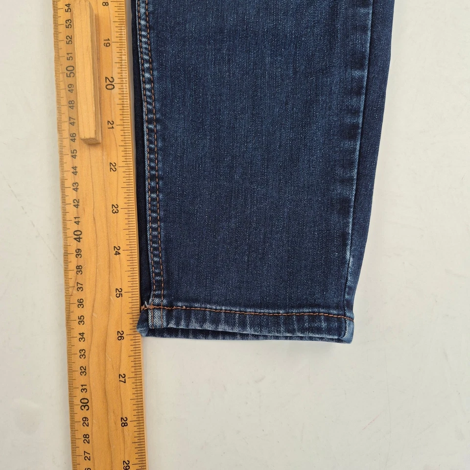 Jeans JASPER CONRAN 16 azules para mujer súper elásticos ajustados clásicos e... - Imagen 2 de 4