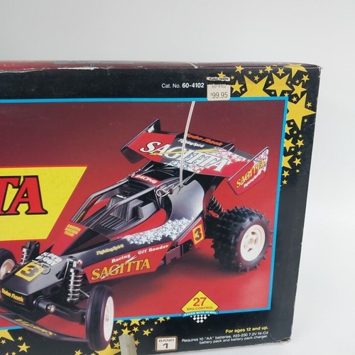 Radio Shack Sagitta Rc Car Fighting Spirit In Original Box - Picture 13 of 15