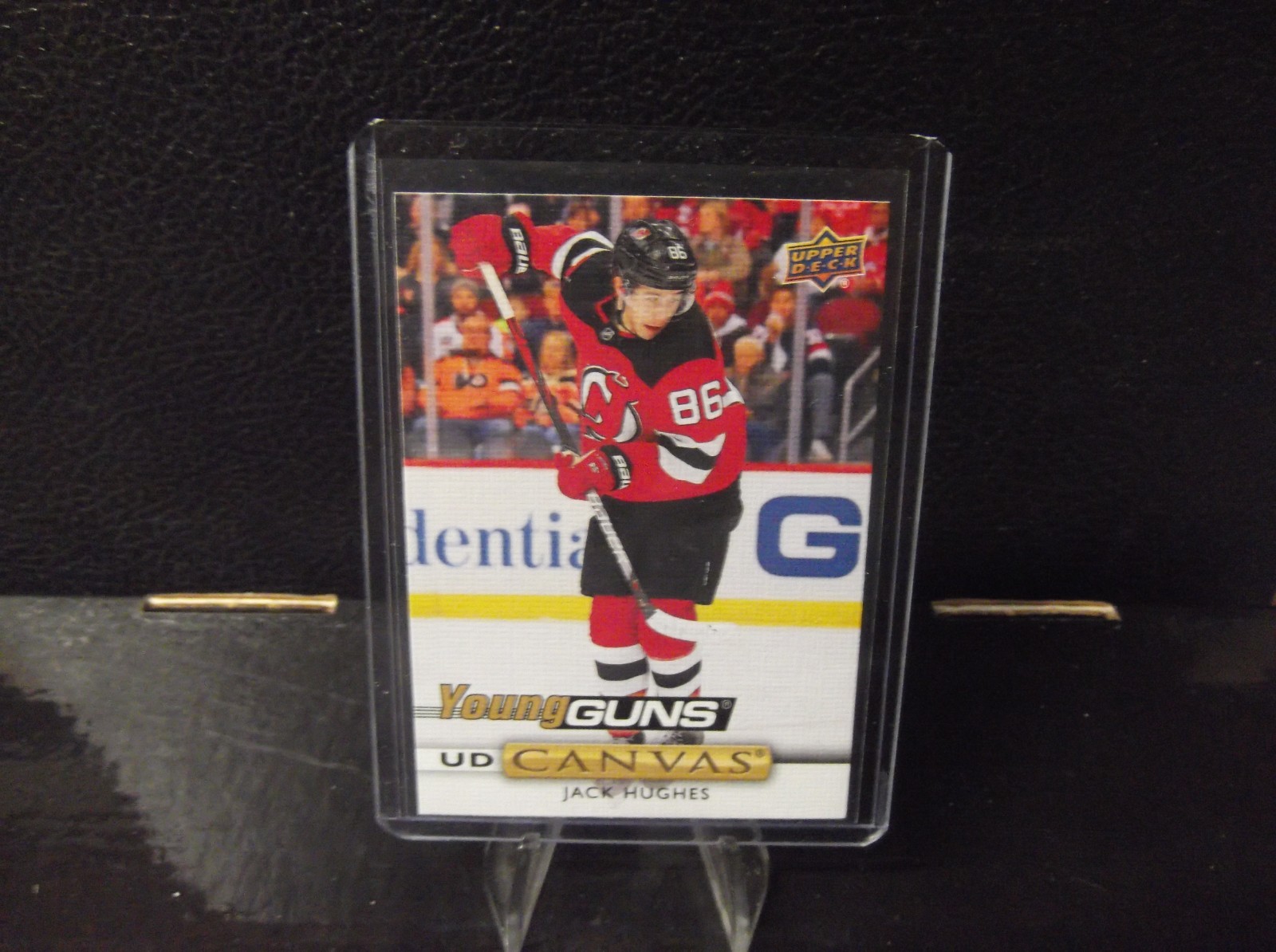 2019-20 Upper Deck UD Canvas Young Guns #C239 JACK HUGHES Rookie RC