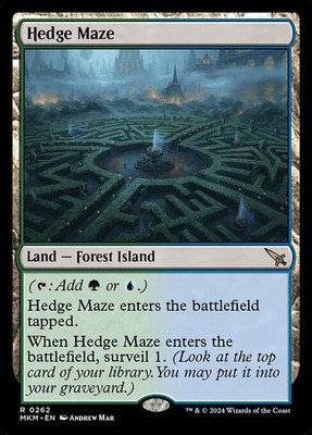 [MTG] Hedge Maze (0262) (MKM) NM
