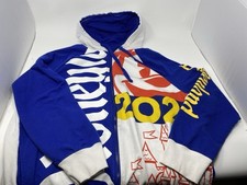 NWT Walt Disney World Parks 2021 Full Zip Hoodie Sweatshirt Large Spellout