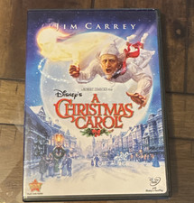 Disney A Christmas Carol (DVD) Jim Carrey Robert Zemeckis Widescreen Subtitles