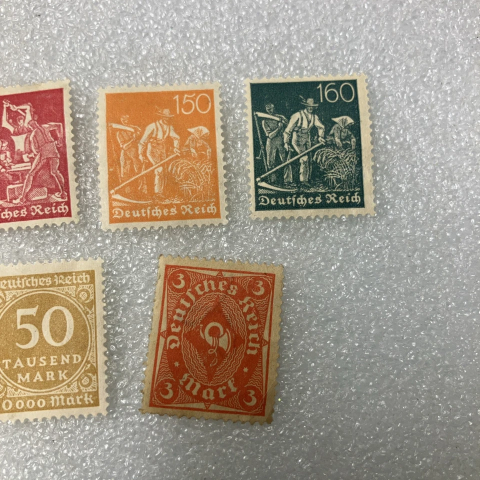 5 NEW/MNH/MLH Deutsches Reich/Germany Stamps; 1920- 1945; $1 Ships. A DEAL- LOOK - Image 3 of 4