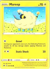 Mareep 047/198 Common Chilling Reign Pokemon Near Mint BGC2
