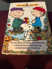 peanuts classic holiday collection dvd. 3 dvds. Tested. Verry good. Scratch free