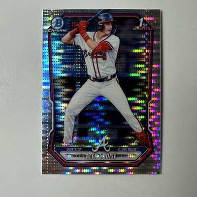 2026 Bowman Chrome 1st #BCP-153 Alex Lodise Pulsar Refractor /399 Braves