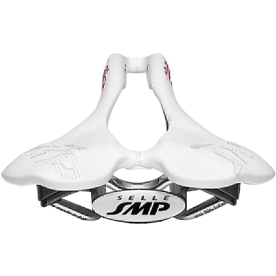 Selle SMP F30c S.I. w/ Carbon Rail Bike Saddle White, 150m |Bicycle Seat - Image 3 of 4