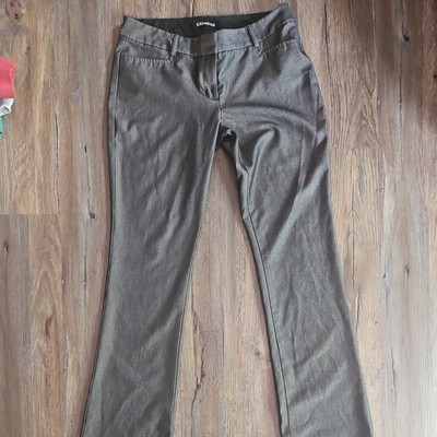 EXPRESS BootCut Pants Size 6R Gray
