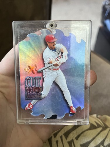 JUAN GONZALEZ 1997 SKYBOX EX-2000 A CUT ABOVE BASEBALL DIE CUT Q0M-295 - Bild 2 von 6