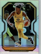 2021 Panini Prizm WNBA Prizms Silver #68 Brittney Sykes - BSK