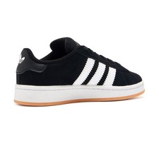 Adidas Campus 00 Elastic Core Black-Little Kids Shoes BLACK/WHITE JI4331-SIZE 12