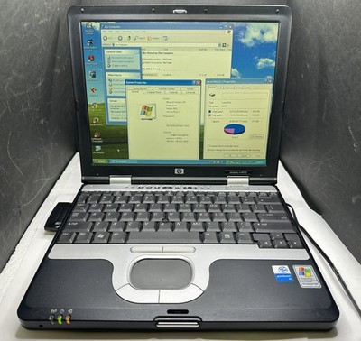 VINTAGE HP COMPAQ NC4010 WIN XP,  LAPTOP, STRICTLY AS-IS