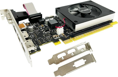 Geforce GT 730 4GB Graphics Card,2X HDMI, DP,VGA,DDR3,64 Bit,Low Profile Video C