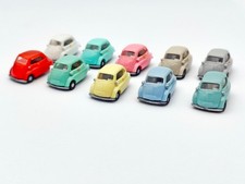 10x IMU 1:87 BMW Isetta H0 Konvolut Gelb Blau Weiß Modellauto Sammlung