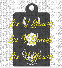 Combo Stitch 2 - Face Painting STENCIL