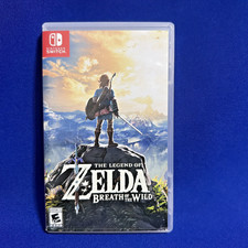 The Legend Of Zelda Breath of the Wild - Nintendo Switch - Case Only/No Game
