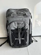 Titan Deep Freeze 26 Can Backpack Cooler - Grey - No Ice Walls