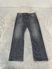 AG Adriano Goldschmied Graduate Tailored Leg Gray Washed Jeans Size 32x30 Pants
