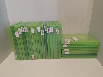Xbox 360 Cases OEM Empty Replacement Game Cases Lot of 24