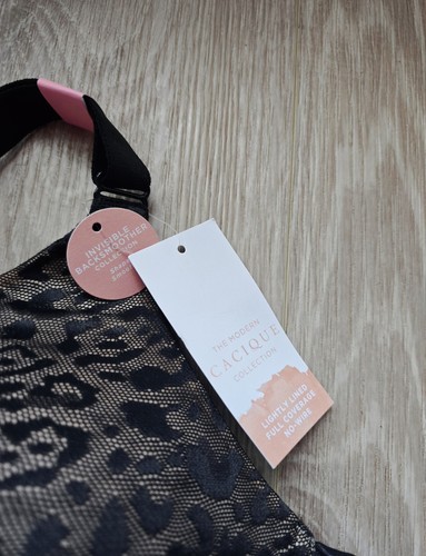 Cacique Invisible Backsmoother Full Coverage Wireless Lightly Lined Bra 46C - Picture 5 of 12