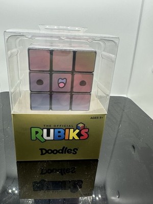   Rubik s x Doodle Cube Holographic Rare Cube  Limited Edition Rare Rubiks