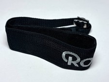 Excellent Condition Rolleiflex Genuine Strap, Black, Embroidered Lettering.