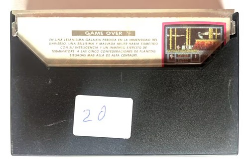 Game Over Spectrum Dinamic Videojuego Completo Abierto Usado - Imagen 2 de 3