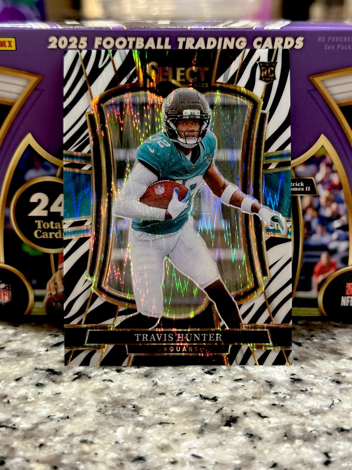 2025 Select Travis Hunter Zebra  Prizm RC #128 Case Hit 🔥 🦓