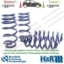 H&R Tieferlegungsfedern 35mm u.a.: Audi A6 4A2, Bj. 2018-2025