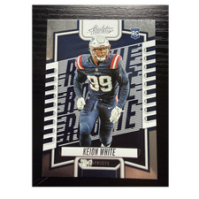 Panini 2023 Absolute Rookies Keion White Rookie New England Patriots #170