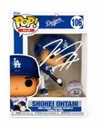Shohei Ohtani Signed Funko POP MLB Los Angeles Dodgers LA #106 Autographed w COA