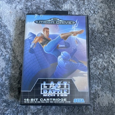 STRIDER (LAST BATTLE) 16-BIT SEGA MEGADRIVE SPIELKASSETTE & OFFIZIELLE SEGA HÜLLE