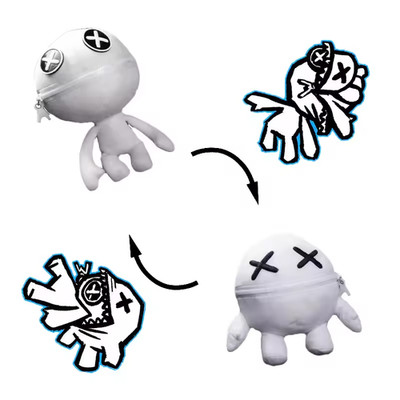 Wrongside Outimals Chapter 5 Plush Doll   Cute Game Character Toy