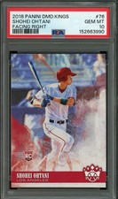 2018 Panini Diamond Kings #76 Shohei Ohtani PSA 10 Rookie RC