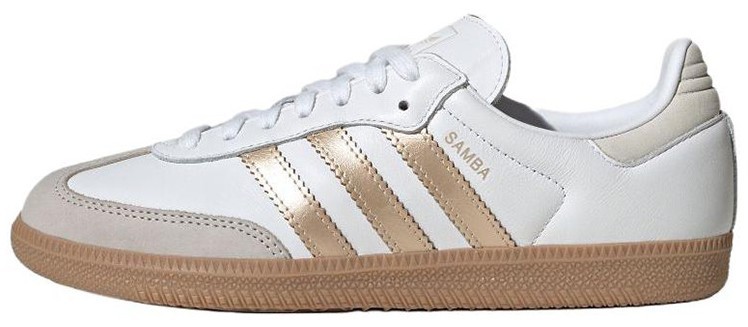 adidas Sambae Wonder White Silver Metallic Gum W for sale | eBay