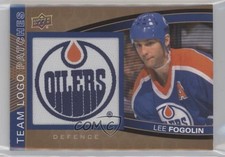 2013-14 Upper Deck Edmonton Oilers Team Logo Lee Fogolin #TL-63 Patch 0o5t