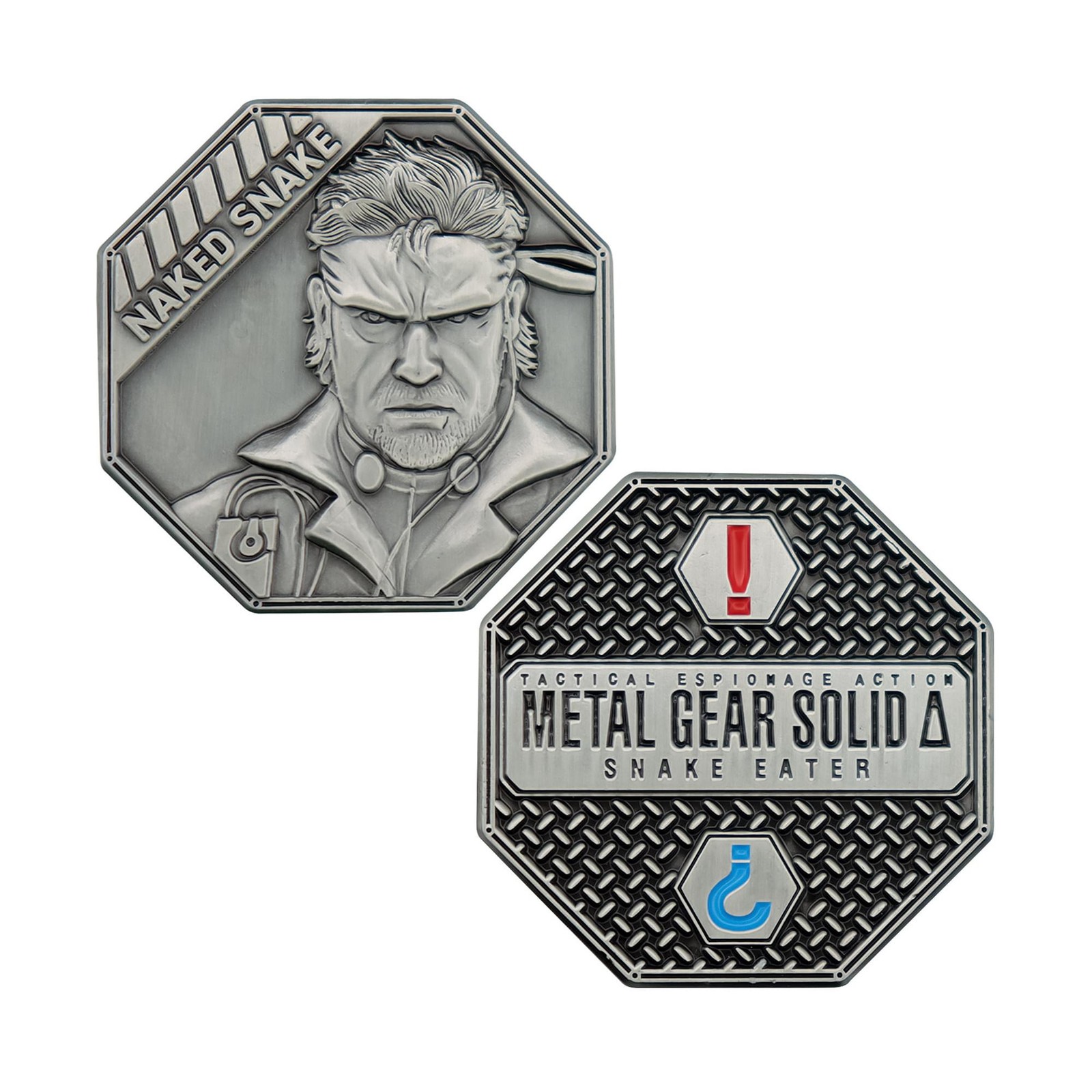 Metal Gear Solid Delta Naked Snake Limited Edition Embossed Collectible Coin