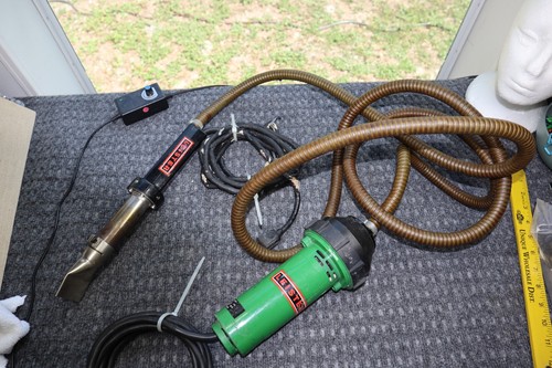 Leister Hot Air Plastic Welder Diode Minor CH-Kagiswil 1300 Watt Tested Case