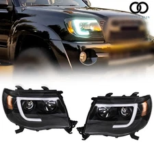 For Toyota Tacoma 2005-2007-2009-2010-2011 Left&Right Side LED Headlights Black