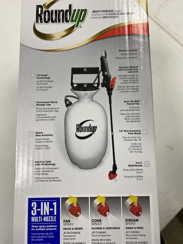 Pulverizador multiusos Roundup de 1 galón nuevo Foto 2 de 4