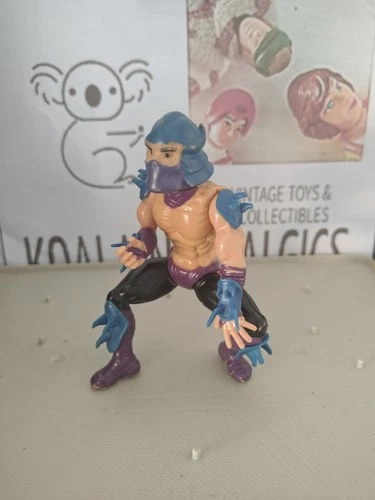 Vintage SOFTHEAD TMNT Ninja Turtles Figure SHREDDER 1988